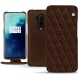 Funda de piel OnePlus 7T Pro - Châtaigne - Couture ( Pantone 476C ) 