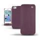 Housse cuir Apple iPhone 5S  - Lie de vin ( Pantone 5115C ) 