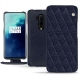 Housse cuir OnePlus 7T Pro - Cobalt - Couture ( Pantone 2766C ) 
