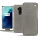 OnePlus 7T Pro leather case - Acier vintage ( Pantone 403C ) 