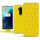 OnePlus 7T Pro leather case - Jaune fluo - Couture