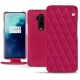 가죽 커버 OnePlus 7T Pro - Rose fluo - Couture