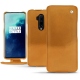 OnePlus 7T Pro leather case - Or Maïa ( Pantone 871C ) 