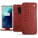 OnePlus 7T Pro leather case - Autruche ciliegia