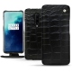 Funda de piel OnePlus 7T Pro - Crocodile nero
