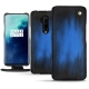 Capa em pele OnePlus 7T Pro - Bleu Patine