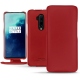 가죽 커버 OnePlus 7T Pro - Rouge PU