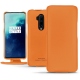 Housse cuir OnePlus 7T Pro - Orange PU