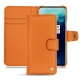 OnePlus 7T Pro leather case - Orange ( Nappa - Pantone 1495U ) 
