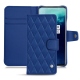 Custodia in pelle OnePlus 7T Pro - Bleu océan - Couture ( Nappa - Pantone 293C ) 