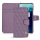 Custodia in pelle OnePlus 7T Pro - Lilas - Couture ( Nappa - Pantone 2645U ) 