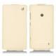Funda de piel Nokia Lumia 520  - Beige ( Nappa - Pantone 7502C ) 