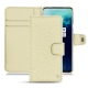 Custodia in pelle OnePlus 7T Pro - Ivoire ( Sleek P C12 - White ) 