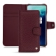 Capa em pele OnePlus 7T Pro - Lie de vin ( Pantone 5115C ) 