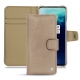 OnePlus 7T Pro leather case - Taupe vintage ( Pantone 7530C ) 