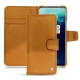 OnePlus 7T Pro leather case - Or Maïa ( Pantone 871C ) 