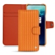 Capa em pele OnePlus 7T Pro - Abaca arancio