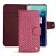 Capa em pele OnePlus 7T Pro - Serpent ciclamino
