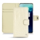 OnePlus 7T Pro leather case - Crocodile milk