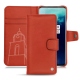 OnePlus 7T Pro leather case - Arange clouquié