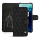 Funda de piel OnePlus 7T Pro - Negre poudro - Couture
