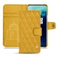 Capa em pele OnePlus 7T Pro - Jaune soulèu - Couture