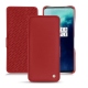OnePlus 7T Pro leather case - Rouge ( Nappa - Pantone 199C ) 