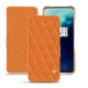 Capa em pele OnePlus 7T Pro - Orange - Couture ( Nappa - Pantone 1495U ) 