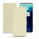 OnePlus 7T Pro leather case - Ivoire ( Sleek P C12 - White ) 
