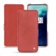 Housse cuir OnePlus 7T Pro - Cerise vintage ( Pantone 185C ) 