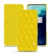 Capa em pele OnePlus 7T Pro - Jaune fluo - Couture