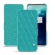 Capa em pele OnePlus 7T Pro - Bleu fluo - Couture