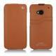 HTC One leather case - Marron ( Nappa - Pantone 1615C ) 
