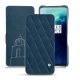 OnePlus 7T Pro leather case - Blu mediterran - Couture