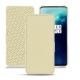 Housse cuir OnePlus 7T Pro - Beige PU