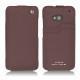 HTC One leather case - Châtaigne ( Pantone 476C ) 