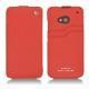 Custodia in pelle HTC One - Tomate ( Pantone 187C ) 