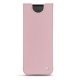 Funda de piel Samsung Galaxy Fold - Rose ( Nappa - Pantone 2365C ) 