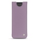Pochette cuir Samsung Galaxy Fold - Lilas ( Nappa - Pantone 2645U ) 