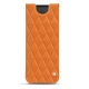 Funda de piel Samsung Galaxy Fold - Orange - Couture ( Nappa - Pantone 1495U ) 