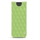 가죽 커버 Samsung Galaxy Fold - Vert olive - Couture ( Nappa - Pantone 578U ) 