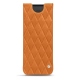 가죽 커버 Samsung Galaxy Fold - Mandarine vintage - Couture