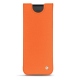 Lederschutzhülle Samsung Galaxy Fold - Orange fluo