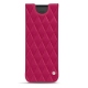 Custodia in pelle Samsung Galaxy Fold - Rose fluo - Couture