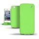 Capa em pele Apple iPhone 5  - Vert fluo