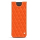 Custodia in pelle Samsung Galaxy Fold - Orange fluo - Couture