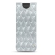 Capa em pele Samsung Galaxy Fold - Platinium - Couture