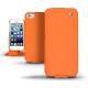 Housse cuir Apple iPhone 5  - Orange fluo