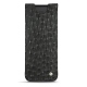 Custodia in pelle Samsung Galaxy Fold - Autruche nero