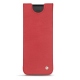 Samsung Galaxy Fold leather pouch - Rouge troupelenc